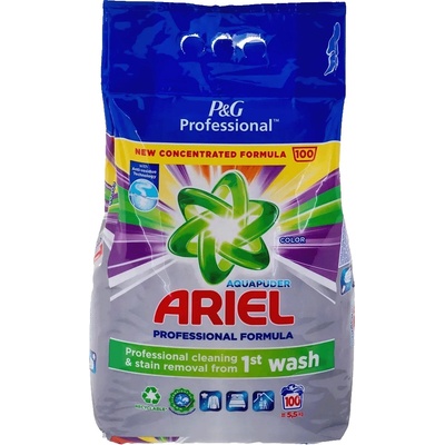 Ariel Aquapuder Color univerzální prací prášek na barevné prádlo 100 PD 5,5 kg