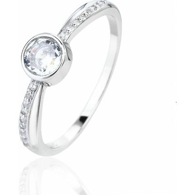 JVD Prsten SVLR1296XJ6BI stříbrný