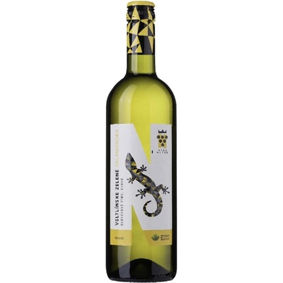 Nitra Salamandra Veltlínske Zelené Suché 12,5% 0,75 l (čistá fľaša)