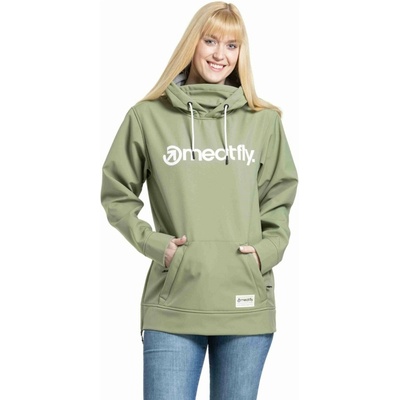 Meatfly дамско софтшел яке Alita Olive / White Meatfly | Zelen | ЖЕНИ | S