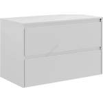 Bath Deluxe Шкаф за баня TRONDHEIM за мивка 90x57x46 см бял (BT0150)
