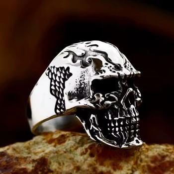 NNM пръстен Skull Biker - SS8-1259R