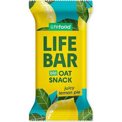 Lifefood Bio Lifebar Oat Snack citronový 6 x 40 g