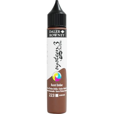 Daler-Rowney System3 АКРИЛНА боя Burnt Umber 29, 5 ml 1 бр (139029223)
