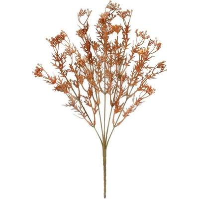 ZELEŇ DROBNÉ BOBULKY ORANŽOVÁ 35CM