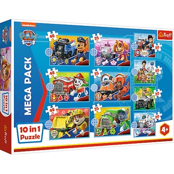 Trefl Paw Patrol Tlapková Patrola 10v1