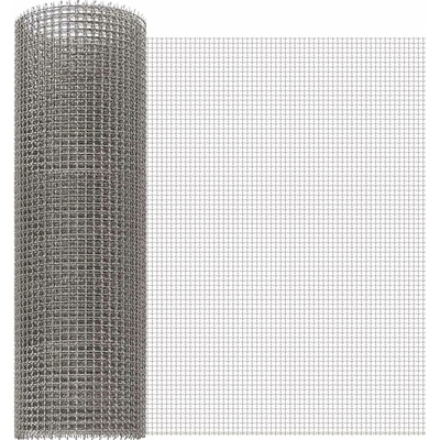 Síť proti hmyzu 40 x 1000 cm 3 Mesh Nerezová ocel 201 stříbrná