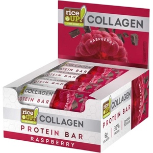 RiceUP! Collagen Protein Bar | 0 G Added Sugar [12 x 50 грама] Малина