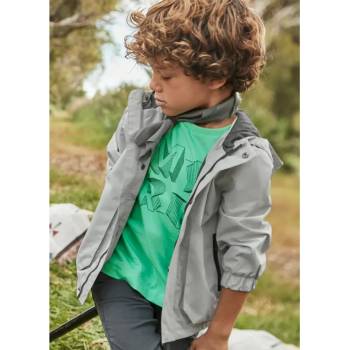 MAYORAL Яке против вятър "athletics" в светло сив цвят за мини момче Майорал