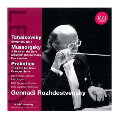 Gennadi Rozhdestvensky - Symphony No.4 A Night On The Bare Mountain - Sorochinsky Fair Version The Love For Three Oranges Suite CD