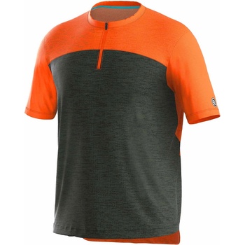 Bicycle Line Блуза с къс ръкав Bicycle Line Men's Sentiero MTB UPF Protection Short Sleeve Cycling Jersey - Dark Green