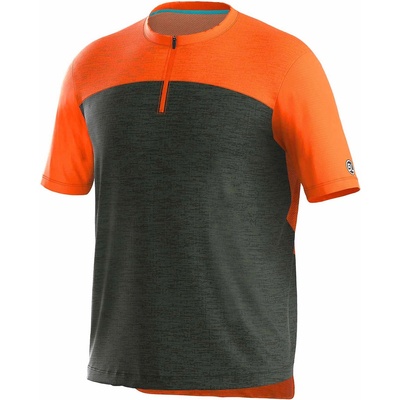 Bicycle Line Блуза с къс ръкав Bicycle Line Men's Sentiero MTB UPF Protection Short Sleeve Cycling Jersey - Dark Green