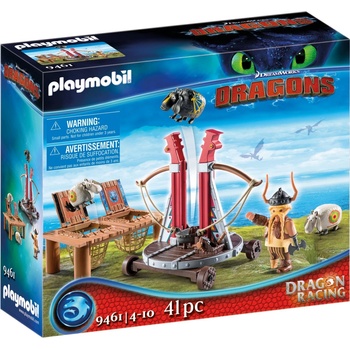 Playmobil 9461 Gobber the Belch s Sheep Sling