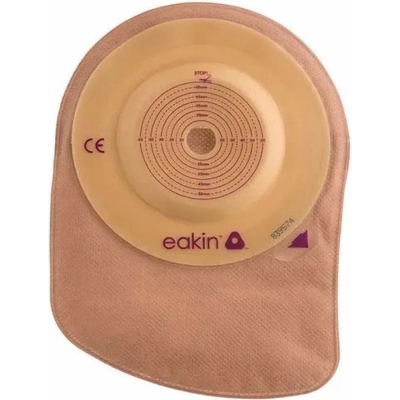 Pelican Sáček 1D uzavřený konvexní—Velký, béžový, otvor 22,5 mm, 10 ks