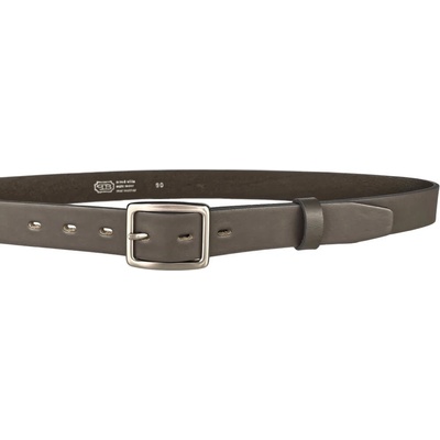 Penny Belts kožený opasek 30-197-50 šedý