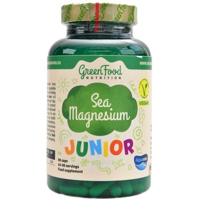 GreenFood Nutrition Junior Mořský Hořčík 90 kapslí