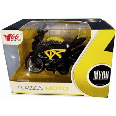 RAYA TOYS Мотор Ducati Raya Toys Classical moto, със звук и светлина, 1: 14