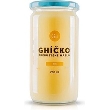 České Ghíčko Prepustené maslo Bio Ghí 760 ml