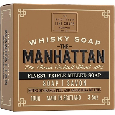 Scottish Fine Soaps tuhé mydlo Whisky Soap The Manhattan 100 ml