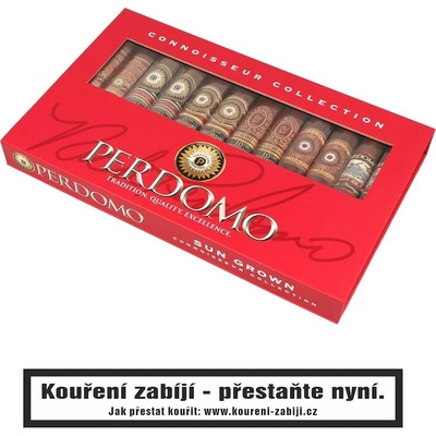 Perdomo Connoisseur Sampler Sun Grown 12 ks