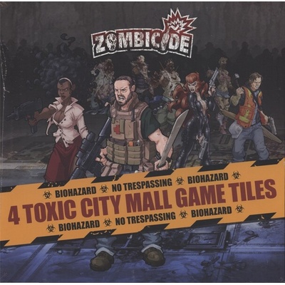 Cool Mini Or Not Zombicide: Toxic City Mall Tiles Pack