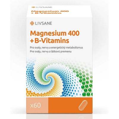 Livsane hořčík s vitamíny B 60 tablet