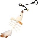 Karlie hračka kostra myši s Catnipem 20x9x5cm