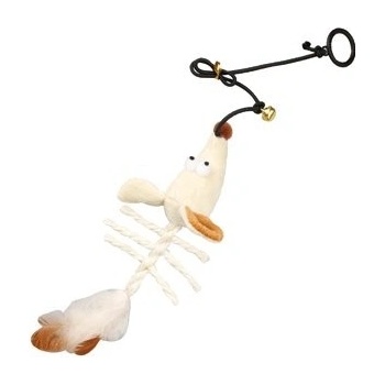 Karlie hračka kostra myši s Catnipem 20x9x5cm