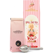 The Cabinet of CURIOSITEAS Ochucený černý čaj Strawberry Cake Tea 70 g