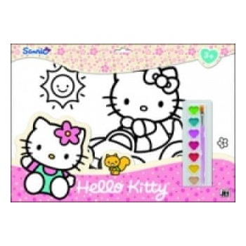 Hello Kitty omalovánka