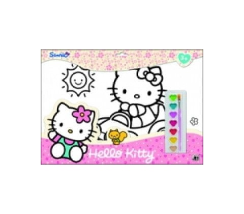 Hello Kitty omalovánka
