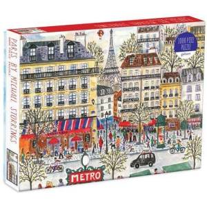 Galison - Puzzle Paris 1000 - 1 000 piese