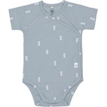 Lassig Бебешко боди с къс ръкав Lassig - Gots Blocks, 62/68 cm, 3-6 м (4066239100849) - baby