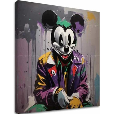 Obraz na plátne - Ochranca Mickey Mouse | rôzne rozmery - 80x80 cm