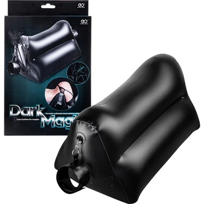 Надуваема секс възглавница с маншети - Dark Magic Love Cushion 1 (NMC0002292)