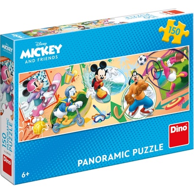 Dino Mickey panoramic 150 dielov