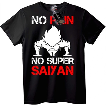 NOONEBRAND Тениска Без Болка Super Saiyan - 2XL, White