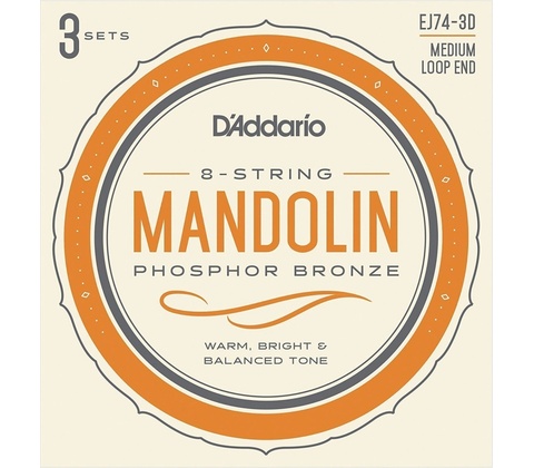 D'Addario EJ74-3D