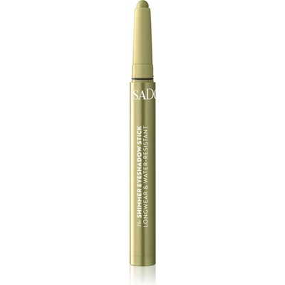 IsaDora The Eyeshadow Stick Shimmer dlhotrvajúce očné tiene v ceruzke s trblietkami 45 Green Shimmer 1.2 g