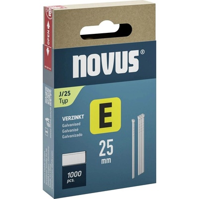 Klince E typ J 25mm 1000 ks Novus Tools 044-0091