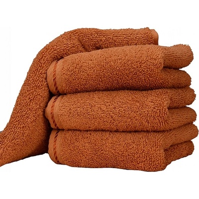 A&R Měkký froté ručník pro hosty 500 g/m terra 30 x 50 cm
