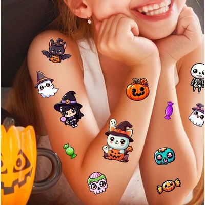 Fiestas Guirca Tetování Halloween strašidla