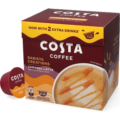 Costa | Карамел Лате - 10 капсули за Dolce Gusto