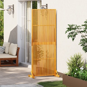 vidaXL Екран за уединение Кафяво 79, 5 x 50 x 200 см (4108065)
