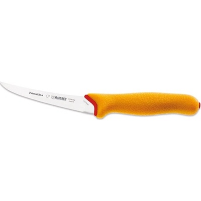 GIESSER Nůž vykošťovací, střední tvrdost, délka ostří 13 cm, žlutý, provedení "PrimeLine"
