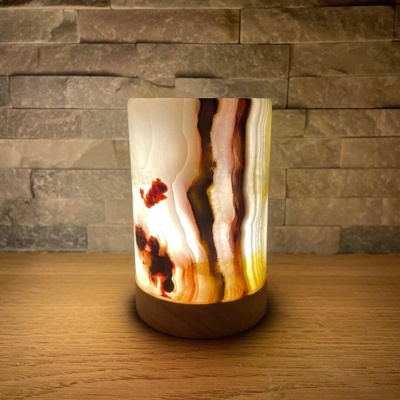 Svícen válec M s vadou na kráse Varianta: Výrazný vzor – Zboží Dáma