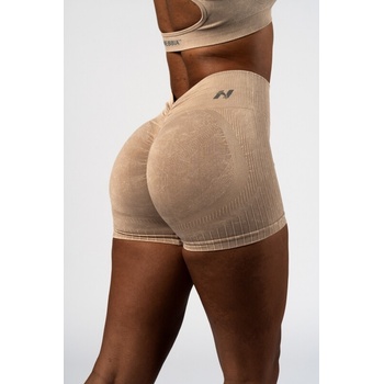Nebbia Bezšvové push-up šortky s vysokým pásom TOTALLY SEAMLESS 304 cream