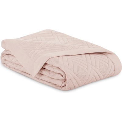 Restilo Светлорозово капитонирано покривало за легло от микрофибър 170x210 cm Ophelia - Restilo (120012925)