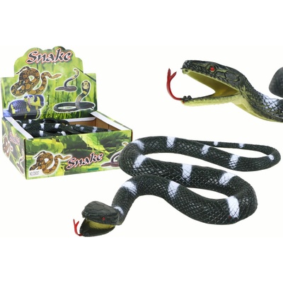 mamido Umelý gumový čierny s bielymi pruhmi štruktúrovaný