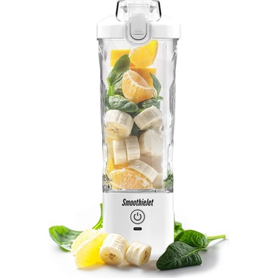 SmoothieJet přenosný USB smoothie mixér 600 ml - voděodolný - model 2023 Bílá